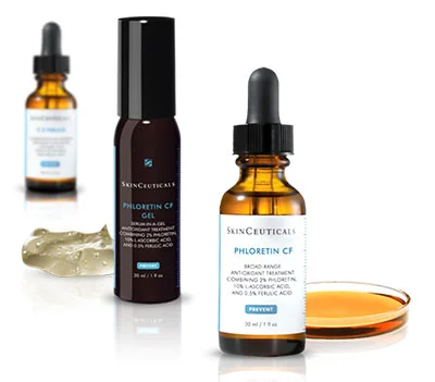 skinceauticals product bottles